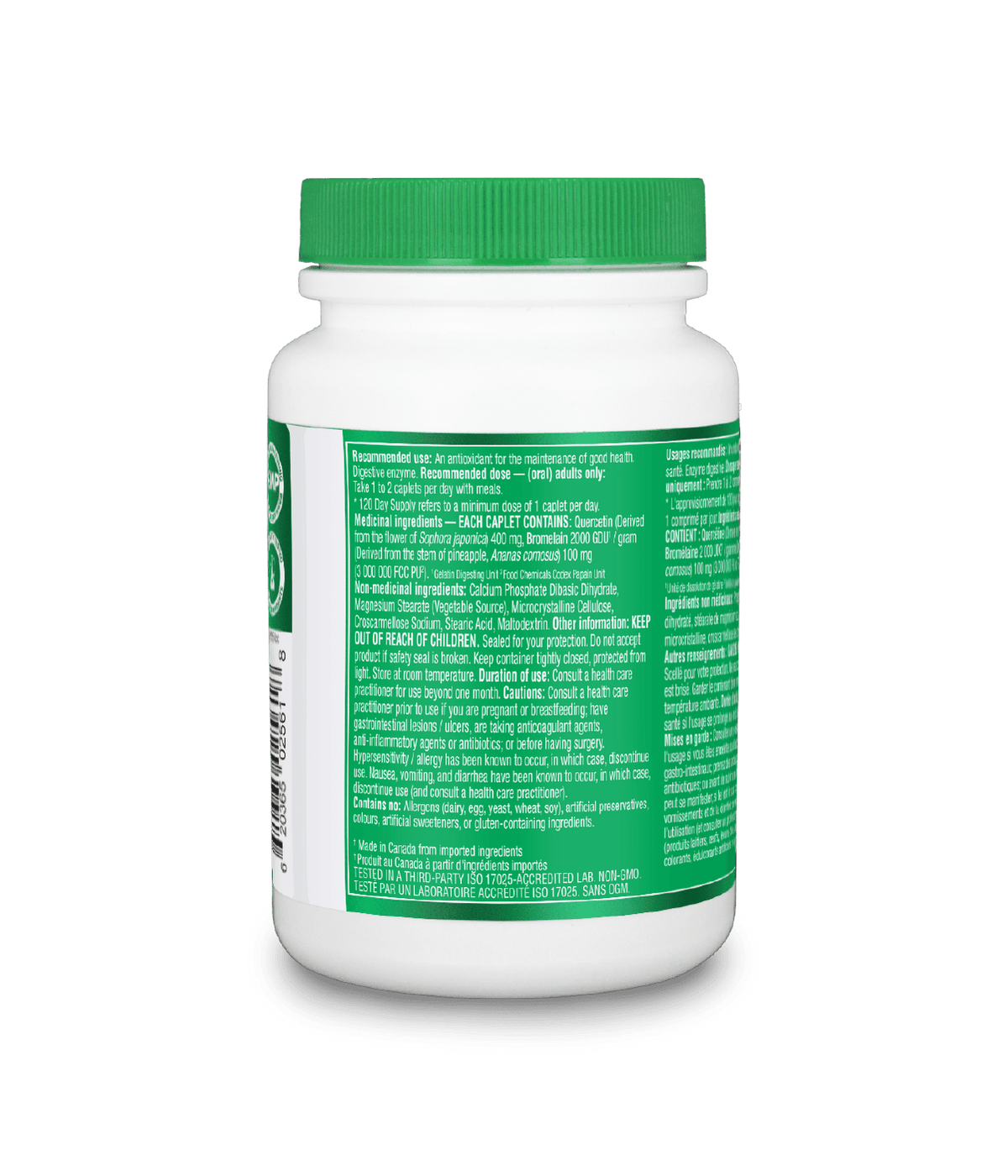 Quercetin with Bromelain