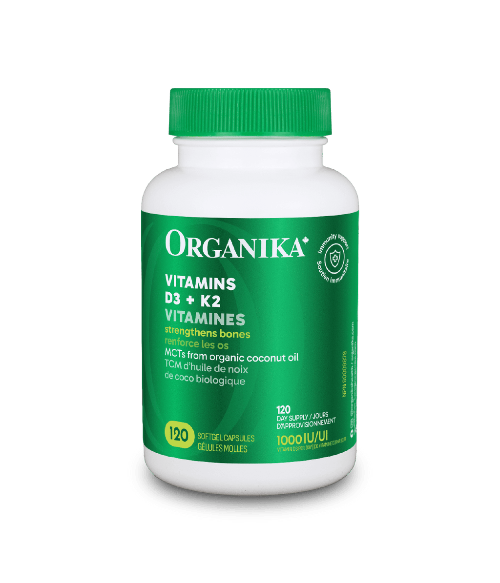 Vitamins D3 + K2