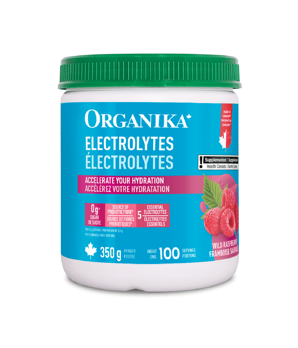 Electrolyte 100 Servings - Wild Raspberry