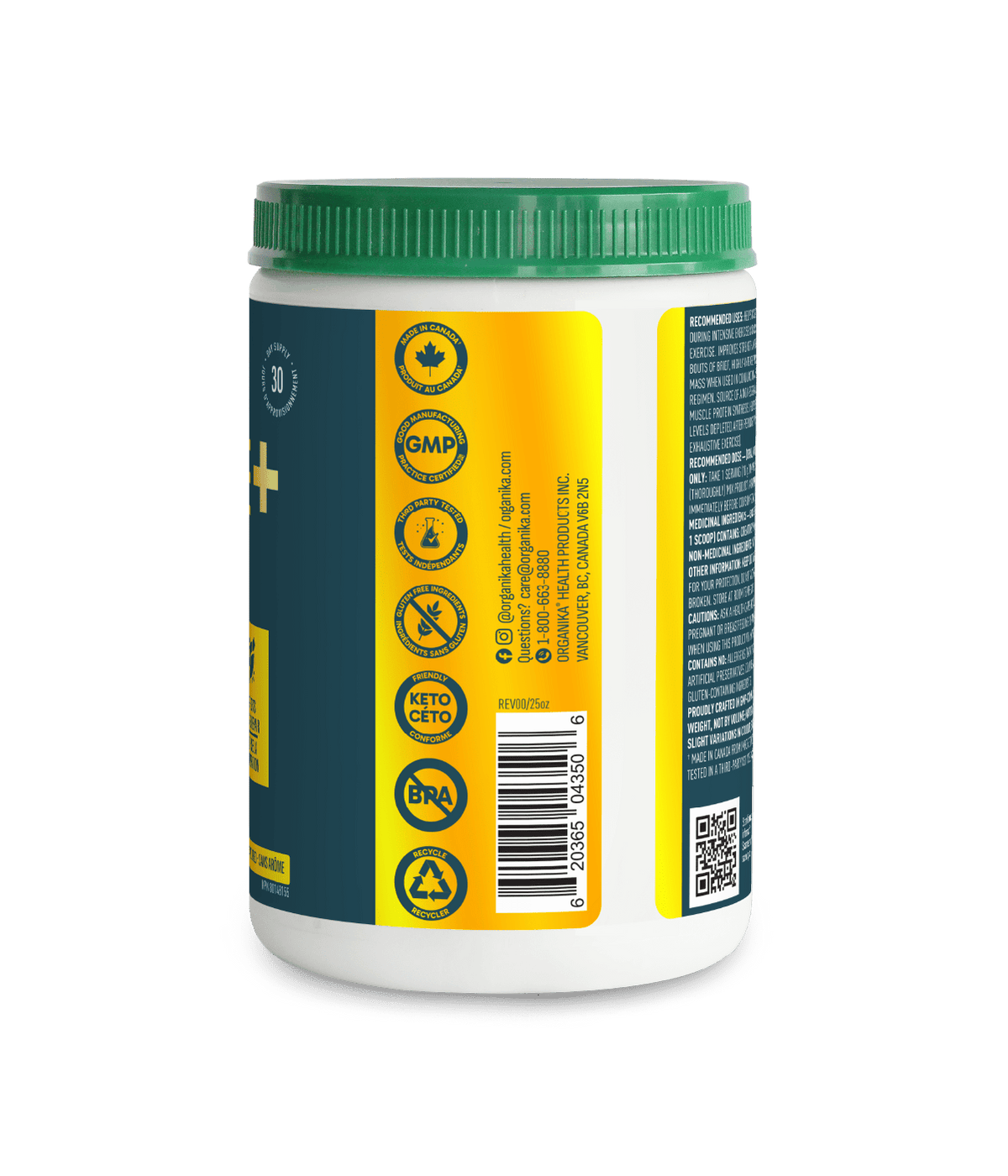 Creatine + Glutamine - Unflavoured