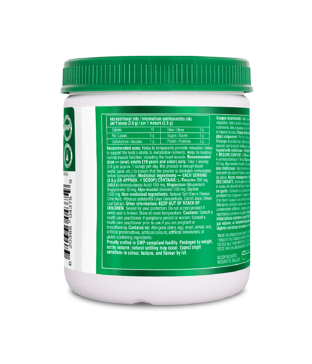 Mind Calm Powder with Magnesium Bisglycinate & L-Theanine